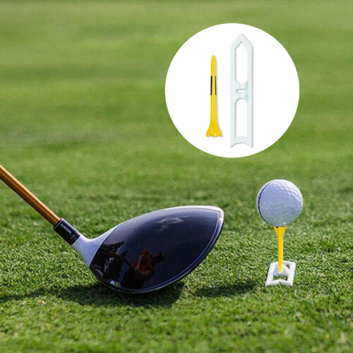 3pack Adjustable Golf Tees Stand Reliability Golf Tees Seats AntiSlip Golf Tees 1