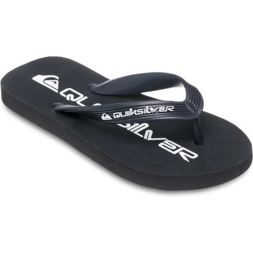 Quiksilver (11.5K, Black) Quiksilver Kids Java Wordmark Flip Flops