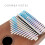 21 Keys Thumb Piano Decals Keyboard Instruments Accessories for Beginner Learner Stripe 8