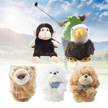 Golfs Putter Protective Guard Head Protective Cover for Drivers Golfs Head stuffed lion