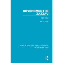 Government in Zazzau 18001950 by M. G. Smith Paperback Book