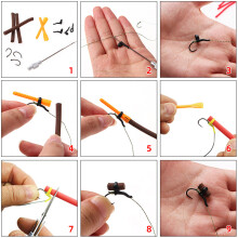 5Pcs Light Weight Fishing Foam Stick Portable Cylinder Foam Stick Easy to Use White 6mm