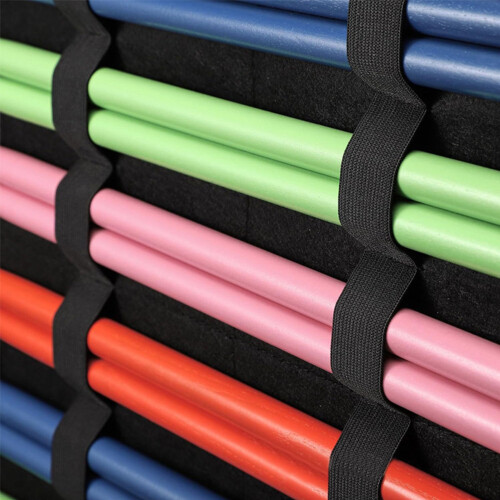Drumstick Holder, Hanging Drumstick Display Bag Foldable Felt Drum Sticks Holder
