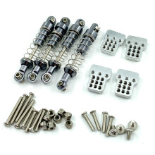 für MN D90 MN-90 MN99S WPL C14 C24 C34 RC Auto Metall Stoß DäMpfer mit VerläNgerung Sitz Upgrade ZubehöR Teile, 3