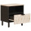 VidaXL vidaXL Bedside Cabinet 2 pcs White 40 x 33 x 46 cm Solid Mango Wood 5