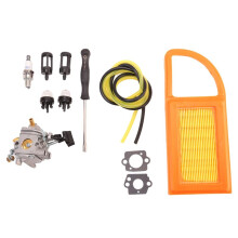 BR 600 Vergaser Luft Filter Kraftstoff Carb Repower Kit für BR500 BR550 BR600 Rucksack GebläSe Laub BläSer Teile