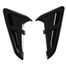 2 StüCke Auto Seiten EntlüFtungs öFfnungen Grille Trimmen Passend für X3 X4 G01 G02 X3M X4M 2018 2019 2020 2021