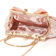 Sophisticated Bowknot Clutch Evening Bag Women Handbags Shoulder Purses