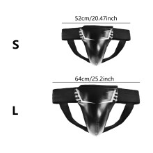 Groin Protectors Boxing Training Gear for Men Kids Kickboxing Grappling Red Female S