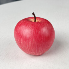 (6.3cm pink) Simuliertes Apfelmodell, roter Apfel, grüner Apfel, gelbe Heimdekoration