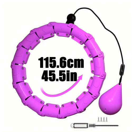 (Purple) Abnehmbare tragbare Pilatesmatte