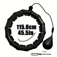 (Black) Abnehmbare tragbare Pilatesmatte