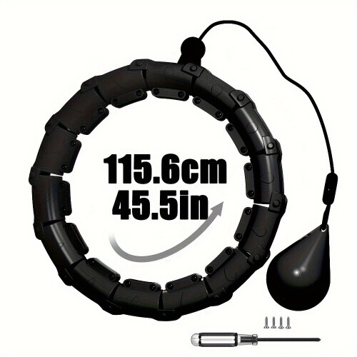 (Black) Abnehmbare tragbare Pilatesmatte