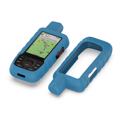 Silikonhülle für Garmin GPSMAP 66i 67i Blue 2
