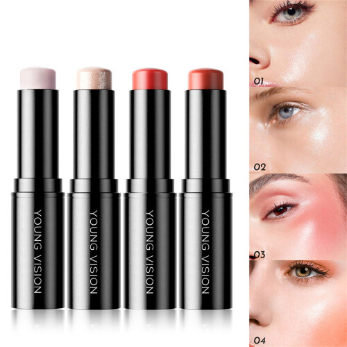 Makeup Highlighter Stick Face Contours Stick Bronzer Highlighting Powder Blush 02