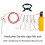 Stringer Clip Fishing Stringer Live Fish Lock with Float Handle Fishing Tackle 1