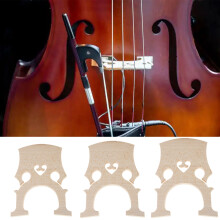 Professional Cello Soundboard Bridge Adjustable Height Cello Bridge Wood Texture 4 4