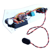 Control Plate, 5 Way Switch Loaded Prewired Guitar Control Plate Set for Metal hat 08