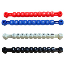 2Pcs Table Football Counter Score Keepers for Standard Foosball Table Enduring White