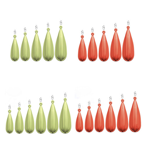 5/6pcs Fishing Practice Plugs Different Weights Casting Tool Casting Accessory 6 Luminous 1