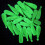 5/6pcs Fishing Practice Plugs Different Weights Casting Tool Casting Accessory 6 Luminous 5