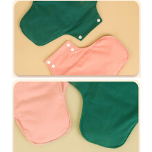 Reusable Menstrual Napkin Cloth Sanitary Pad For Daily Protection Light gray 22 by 28