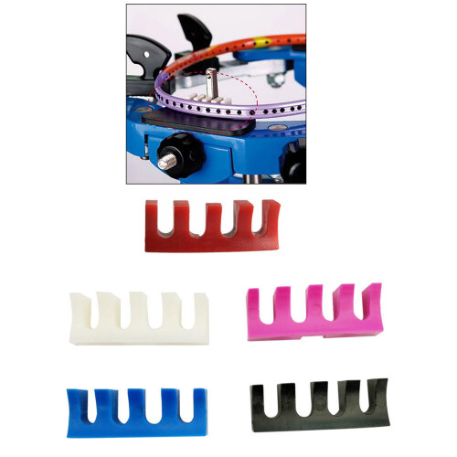 Badminton Racket Protector High Pounds Load Adapter Protector Stringing Tool White 2