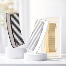Wide Tooth Detangling Comb,Large Hair Styling Comb for Curly, Wet, Long Hair Black