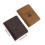 Leather Passport Pouch with Blocking Designs Credit Card Protective Cover Coffee 4