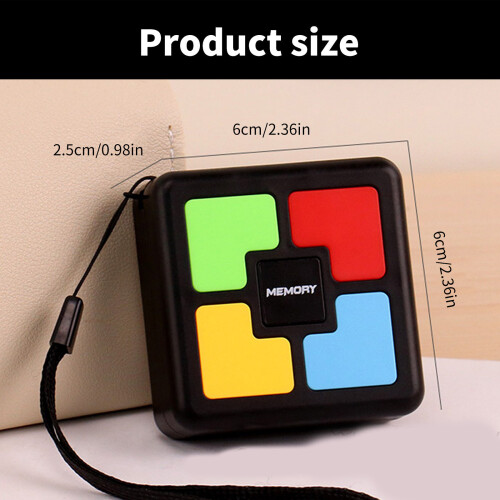 Interactive Memory Training Cube Puzzle For Kids Educational Concentration Toy 2