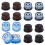 4Pcs Speed Control Knobs for Electric Guitar, Guitar Volumes Tone Control Knobs Blue 3
