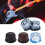 4Pcs Speed Control Knobs for Electric Guitar, Guitar Volumes Tone Control Knobs Blue 6