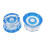 4Pcs Speed Control Knobs for Electric Guitar, Guitar Volumes Tone Control Knobs Blue 10