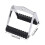 V Shaped Rowing Handle Ergonomic Row Handle Cable Attachment for Homes Gym 3