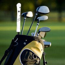 Star Pattern Golf Alignment Stick Cover Case Holder Golf Club Protector