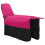VidaXL vidaXL Horse Blanket Pink and Black 85 cm Polyester 4