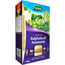 Westland Sulphate of Ammonia 1.5kg Nitrogen Fertiliser for Garden Plants