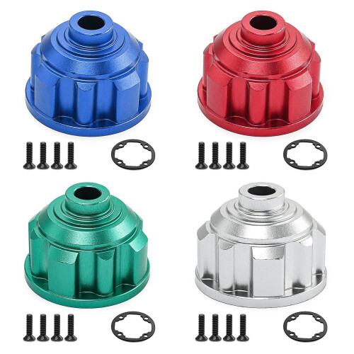 Remote Control Car Front and Rear Case Replacement Link for Truck Tractor Red 1