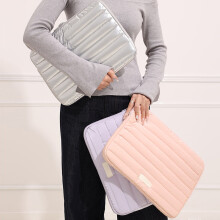 Practical And Stylish Quilted Laptop Cover Computer Bag For 14 Inch Notebooks 05
