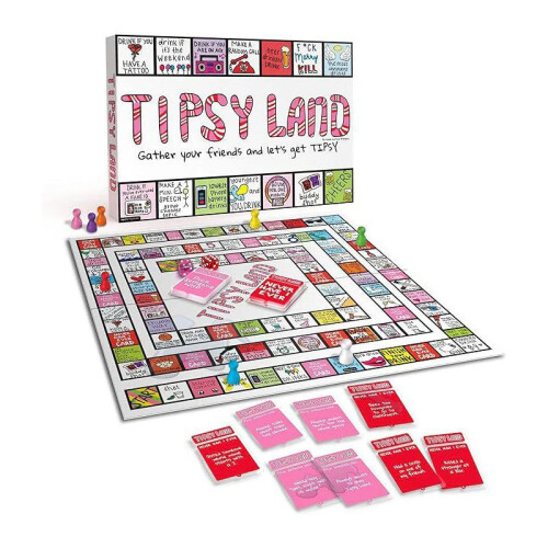 Party-Brettspiele, lustige Trinkspiele für Freunde