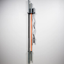 Barbell Storage Holder Vertical Home Gym Bar Holder Wall Mount Rod Storage Rack