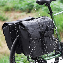 Water Resistant Bike Rear Rack Bag Luggage Carriers Bike Rack Tail Bag Enduring 2