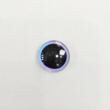 Plastic Doll Eye Set for Handmade Toy Crocheting Toy DIY Craft Set of 10 Blue Purple Eyes