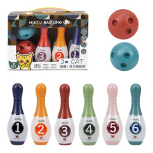 Kids Bowling Set Indoor Outdoor Bowling Games Colorful Pins 2 58894 medium bowling