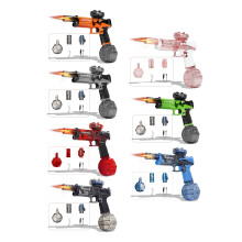 Large Capacity Electric Water Shooter Water Guns Toy For Poolside Water Fight Green