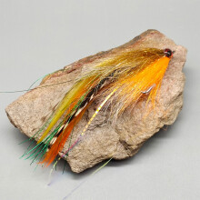 Baitfish Fly Baits Pike Fly Fishing Fly Lure High Carbon Hook Pink color