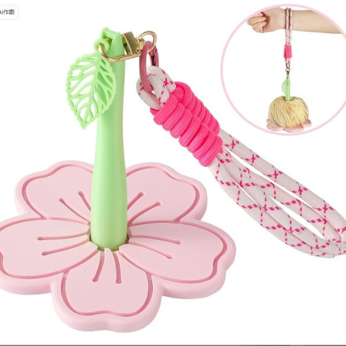 Handgelenk-Garnhalter Garnhalter Kirschblütenförmiger Garnhalter