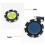 Golf Green Reader Double Side Ball Markers High Accurate Level Reading Aid Blue 1