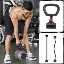 Kettlebell Adapter Fitness Tool Dumbbell To Kettlebell Converter Enduring Black 005 handle