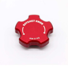 (2) Magnetischer umschaltbarer Ratschenknopf. Magnetischer umschaltbarer Ein-Finger-Ratschenknopf